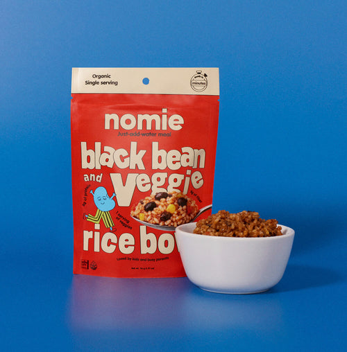Black Bean and Veggie Rice Bowl